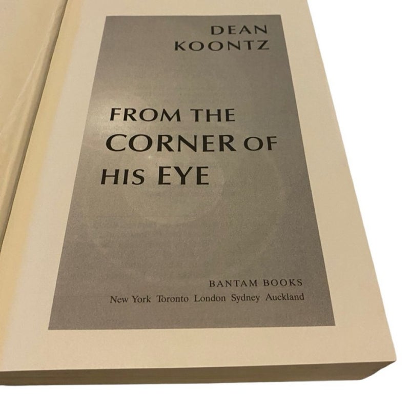 From the Corner of His Eye