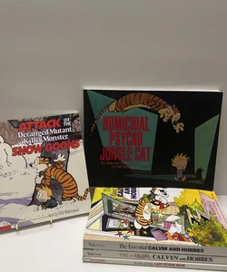 Calvin and Hobbes Comic  ( 5 Book) Bundle