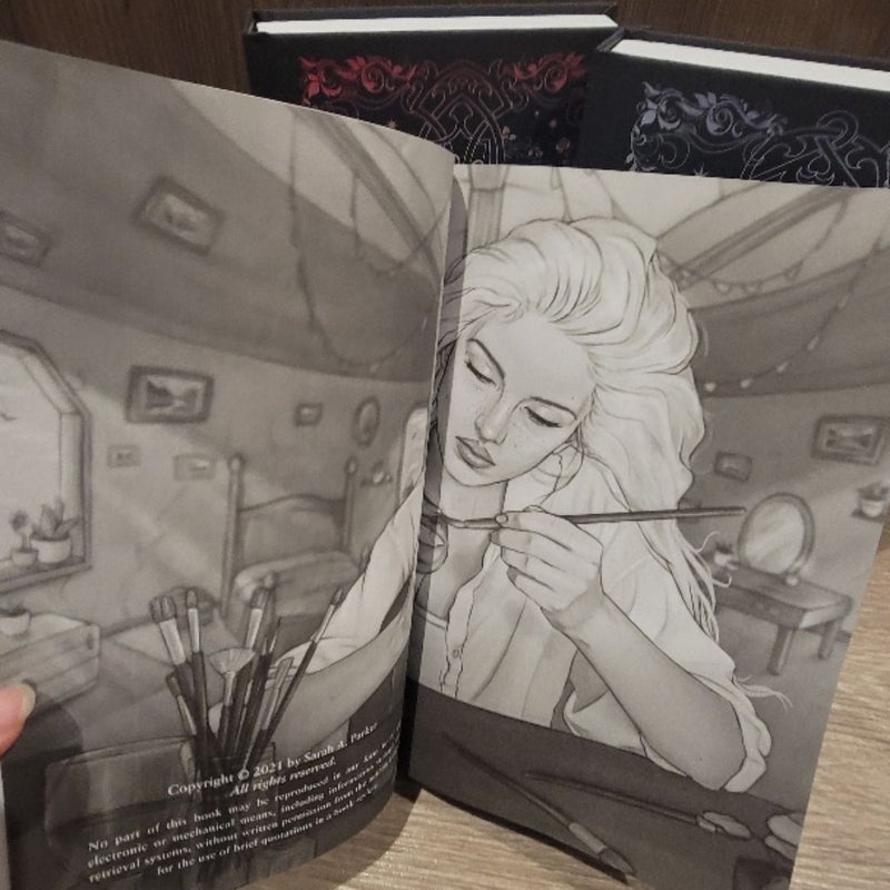 OOP To bleed a crystal bloom books 1-3