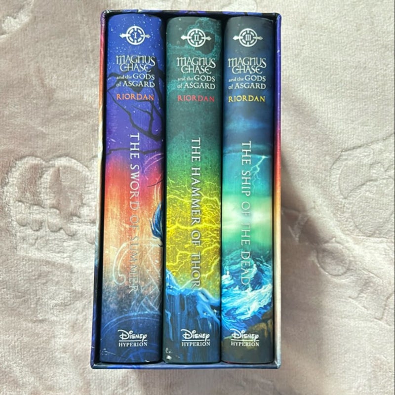 Magnus Chase and the Gods of Asgard Hardcover Boxed Set (Magnus Chase and the Gods of Asgard)