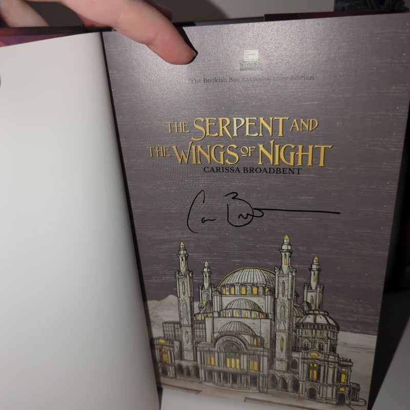 The Serpent and the Wings of Night SIGNED