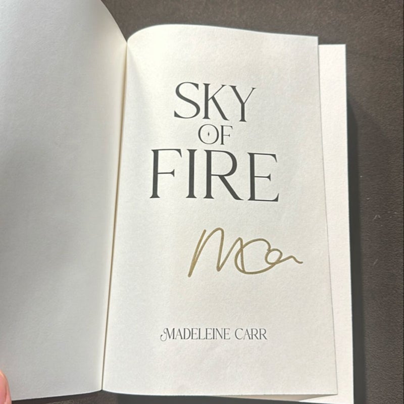 Sky of Fire Page & Wick Exclusive Edition