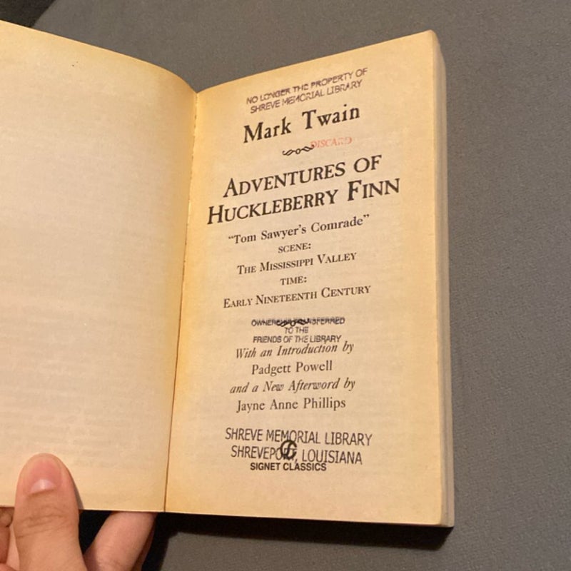 Adventures of Huckleberry Finn
