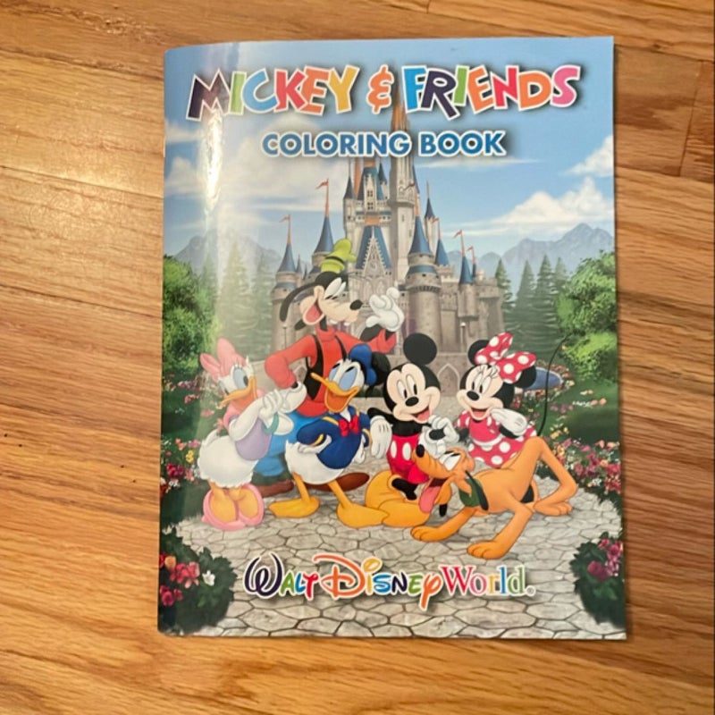 Mickey and Friends Coloring Book