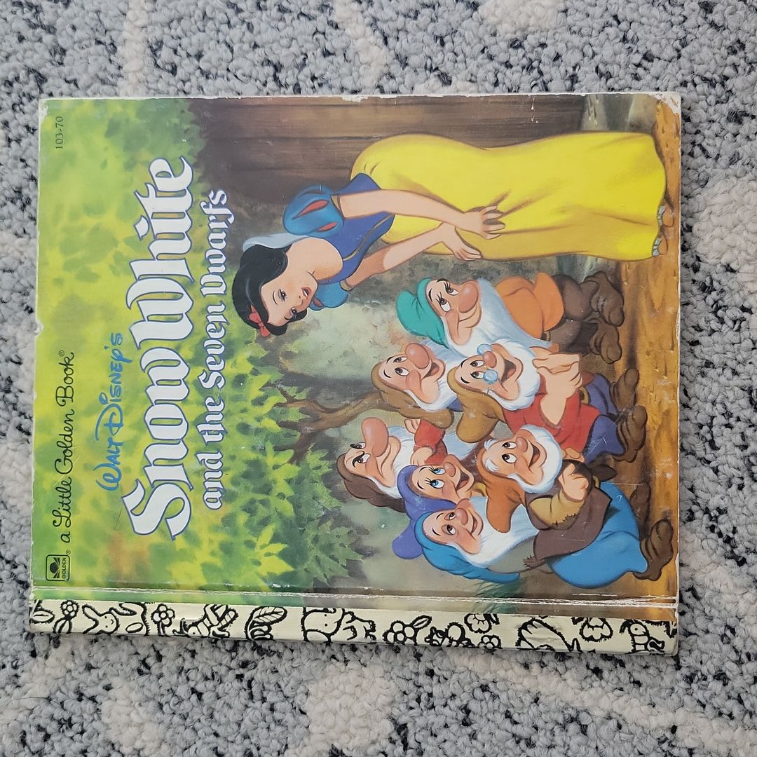 A Little Golden Book Walt Disney's Snow White and the Seven Dwarfs