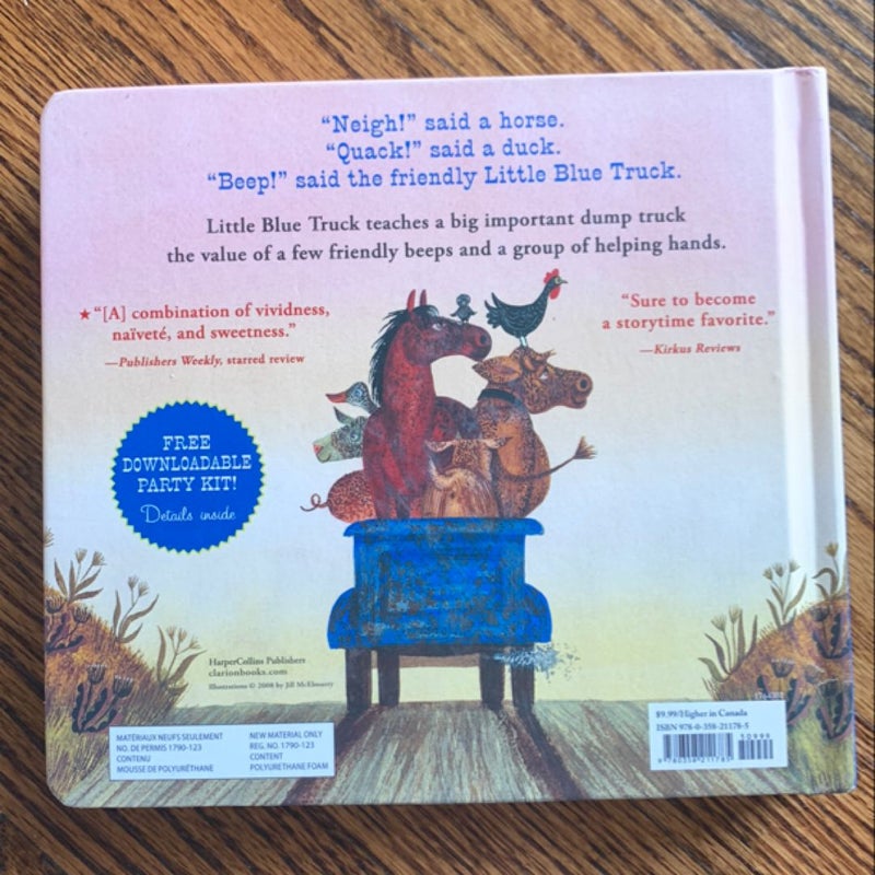 Little Blue Truck Padded Board Book