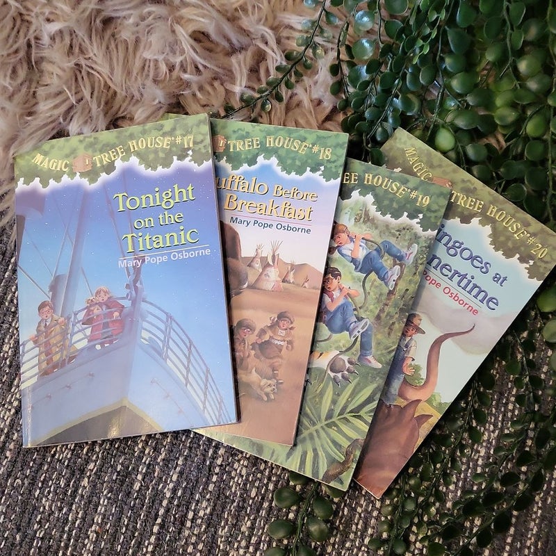 Magic Tree House Books #17-#20