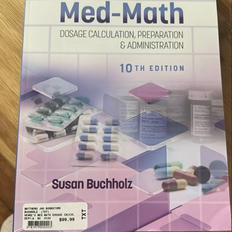 Henke's Med-Math 10e