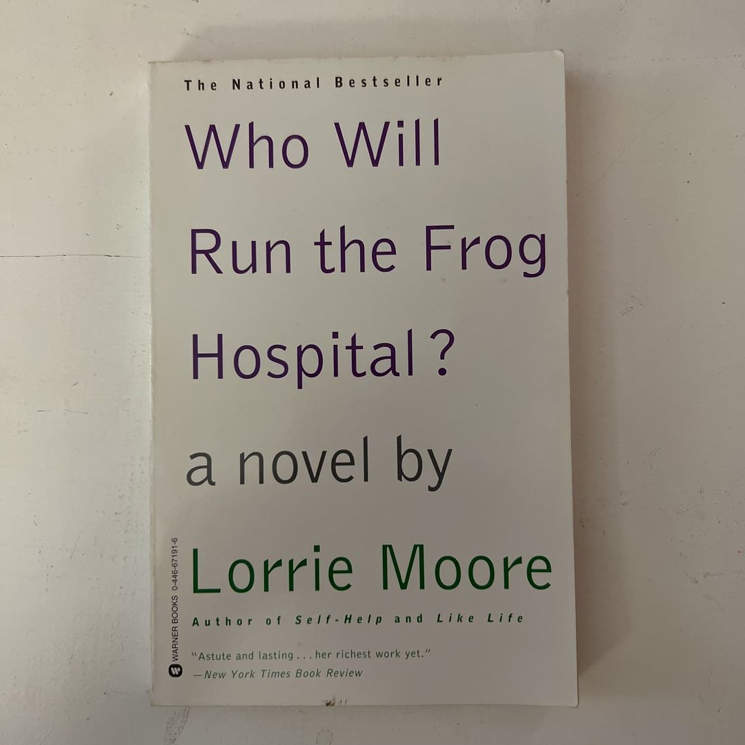 Who Will Run the Frog Hospital?