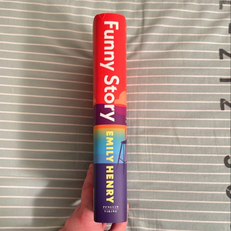 Funny Story (Waterstones Exclusive Signed Edition with Sprayed Edges)