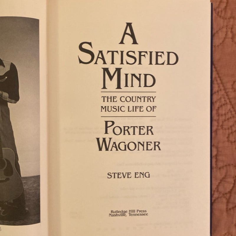 A Satisfied Mind (Signed Copy)
