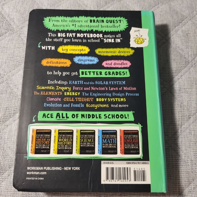 Everything You Need to Ace Science in One Big Fat Notebook