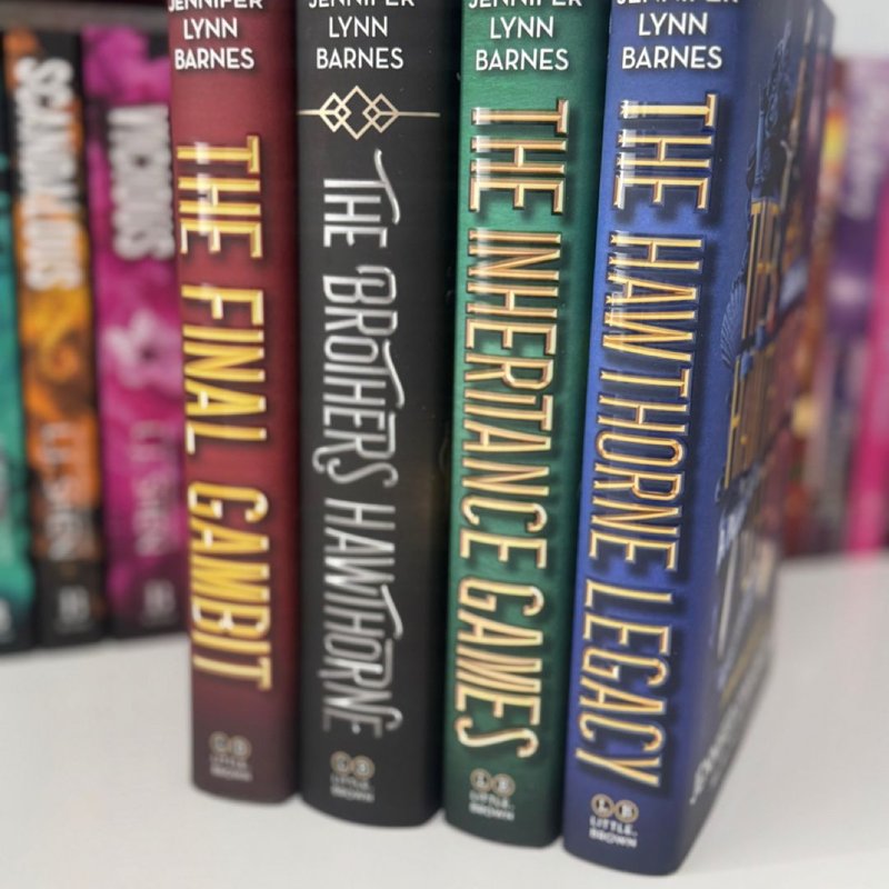 The Inheritance Games Series. 4 Books Collection Set. the Inheritance Games, the Hawthorne Legacy, the Final Gambit, the Brothers Hawthorne by Jennifer Lynn Barnes