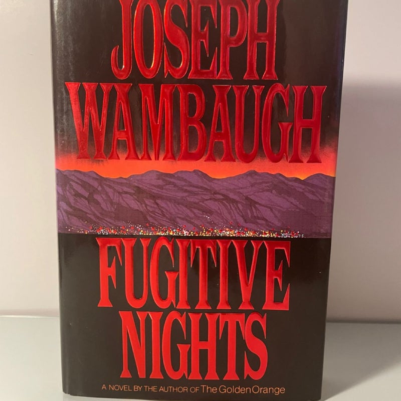 Joseph Wambaugh Thriller Set of 2 First Edition Hardcovers Very Good Condition