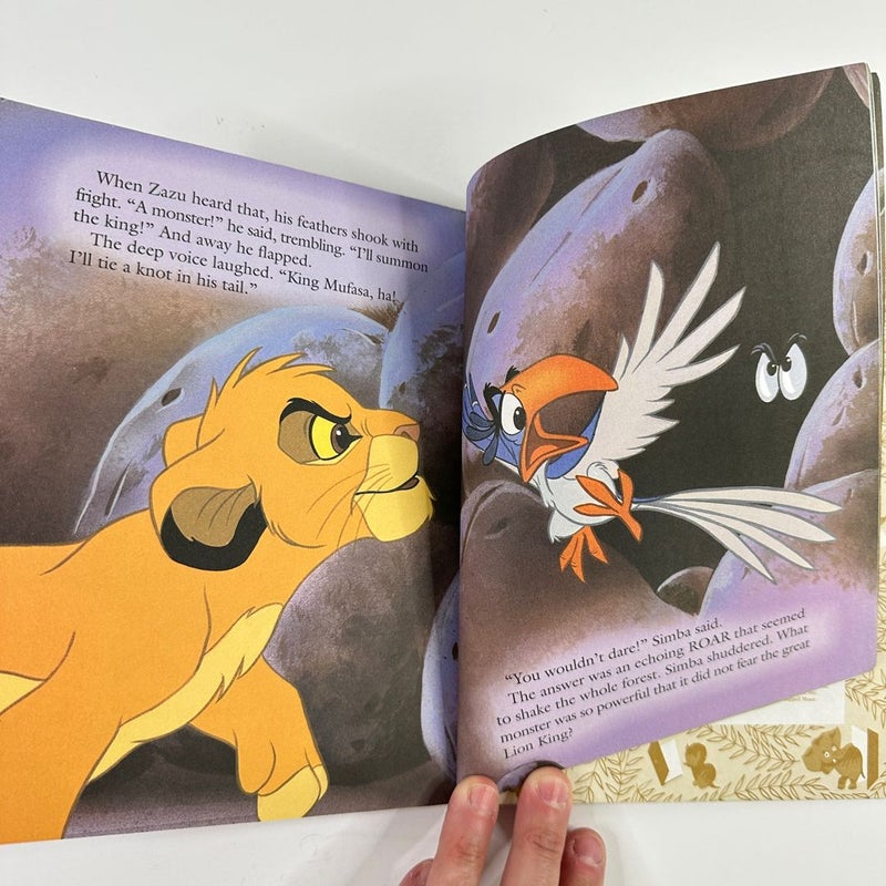 Vintage 1996 Disney The Lion King: The Cave Monster, First Edition, Golden Book