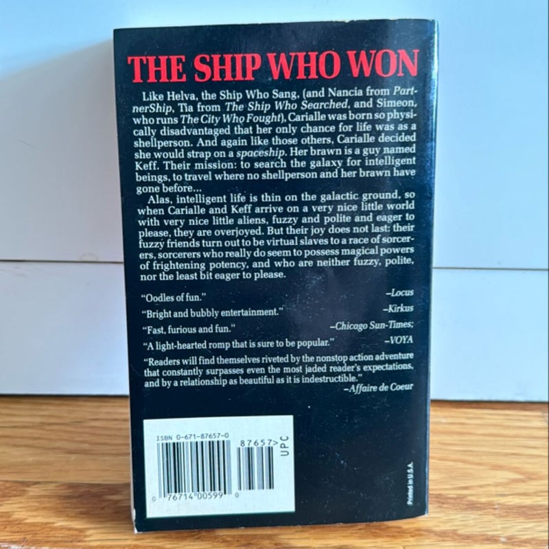 The Ship Who Won