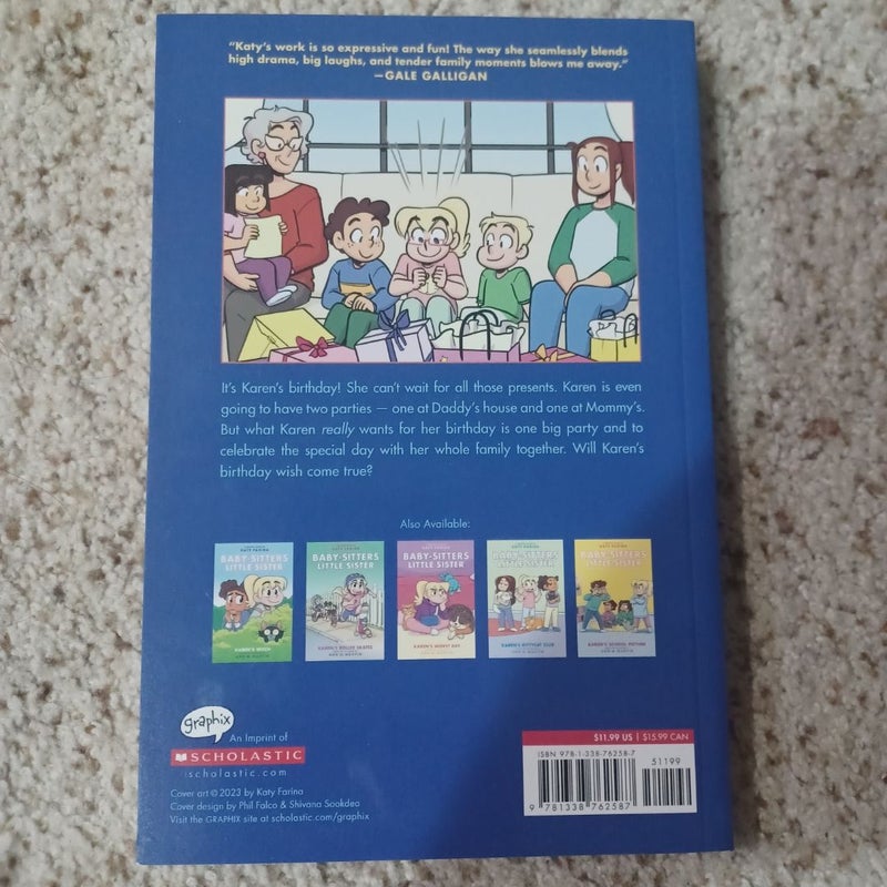 Karen's Birthday: a Graphic Novel (Baby-Sitters Little Sister #6)