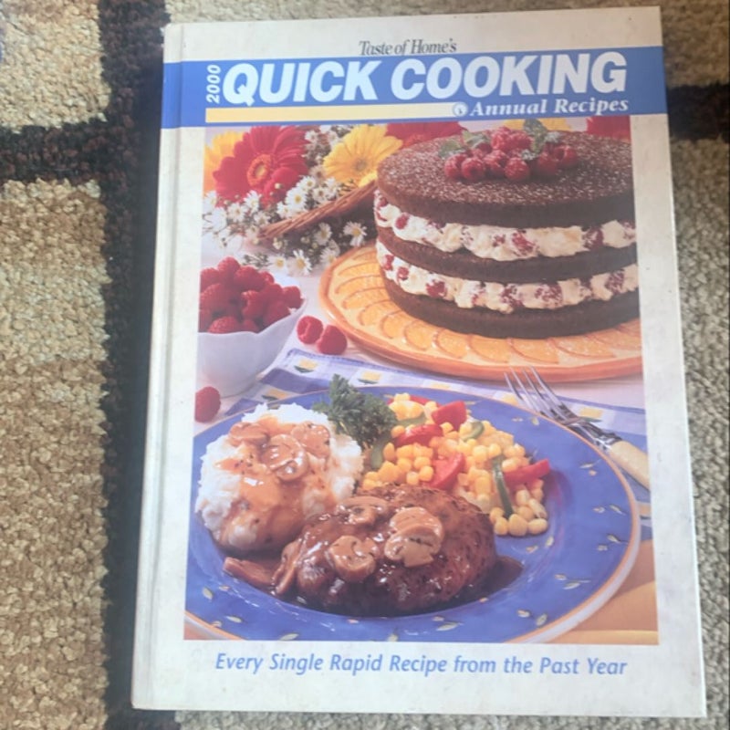 2000 Taste of Home's Quick Cooking Annual Recipes