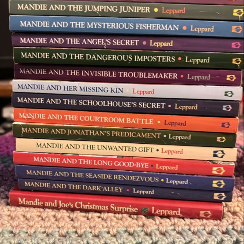 Assorted Mandie books