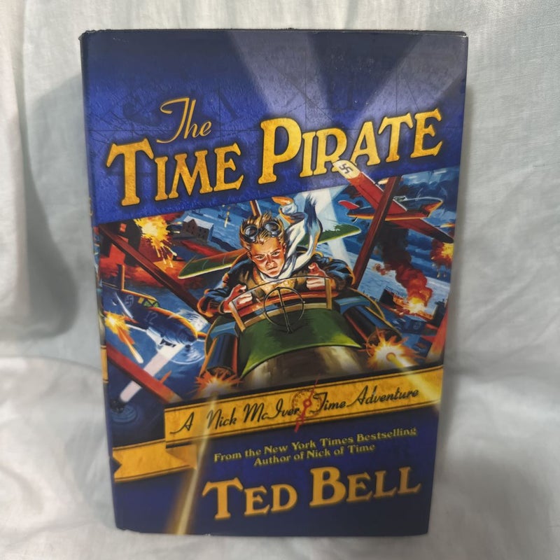 The Time Pirate. First Edition Hardcover 