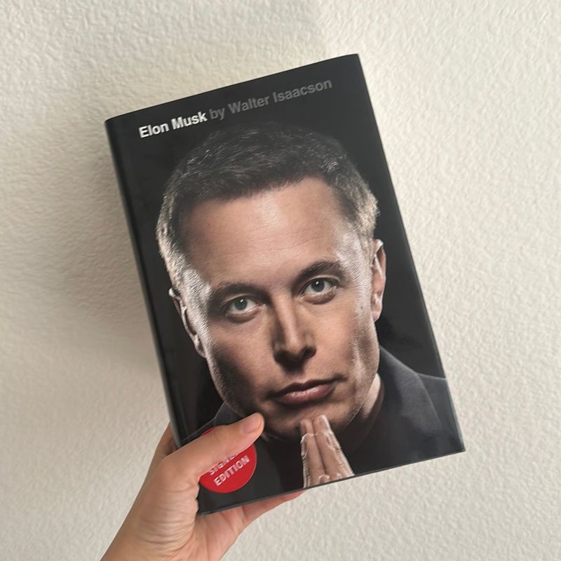 Elon Musk Signed First Edition