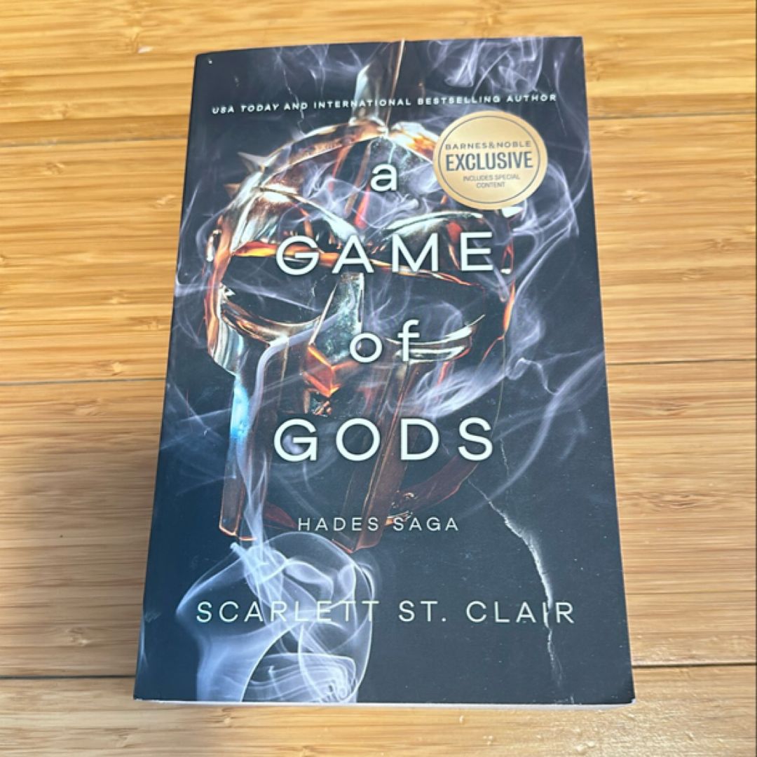 SIGNED B&N a game of gods