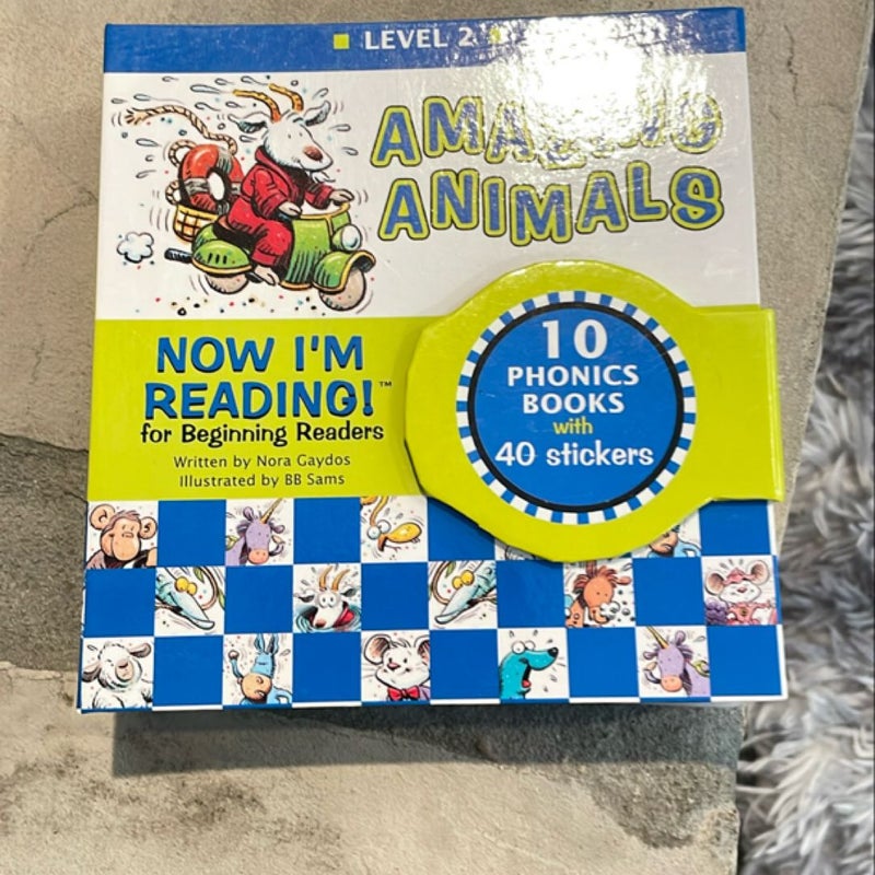 Now I'm Reading! Level 2: Amazing Animals