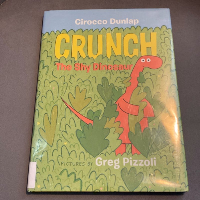 Crunch the Shy Dinosaur