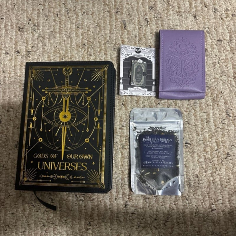 Owlcrate box bookish fandem goodies