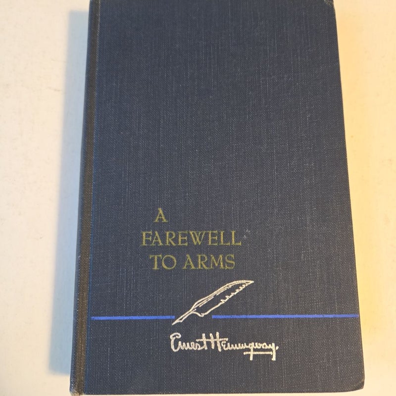 A Farewell To Arms by Ernest Hemingway hardcover 1957 copy