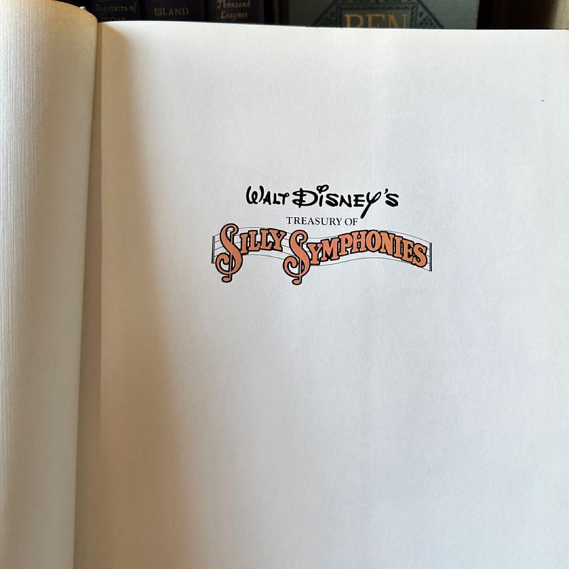 Silly Symphonies : Walt Disney's Treasury of Stories vintage 1981 HCB