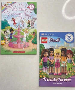 Lego Friends & Rainbow Magic Fairies Reading Bundle