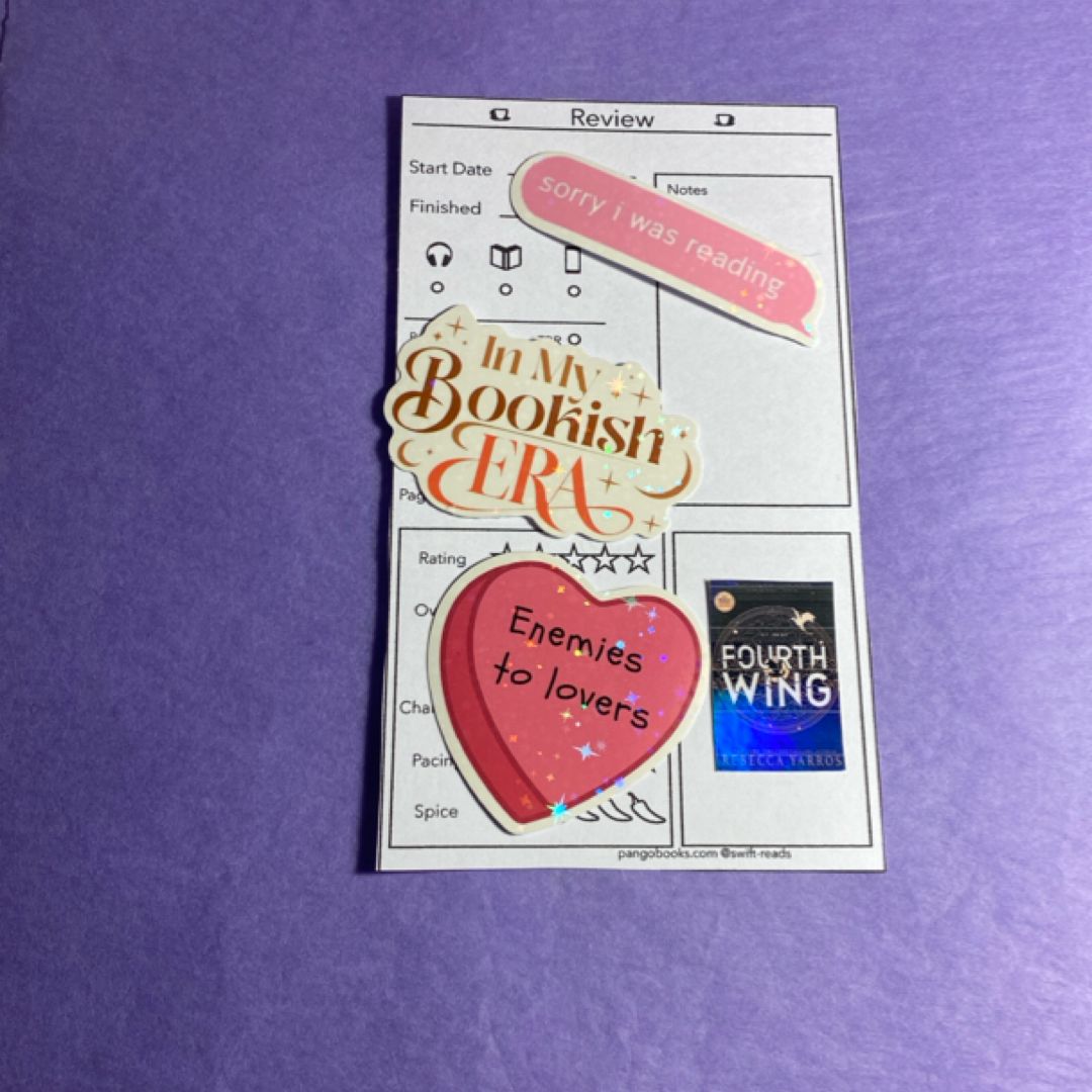 Rate and Review Bookmark Tracker