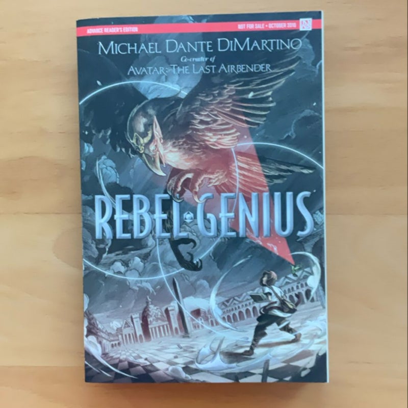 Rebel Genius (signed ARC)