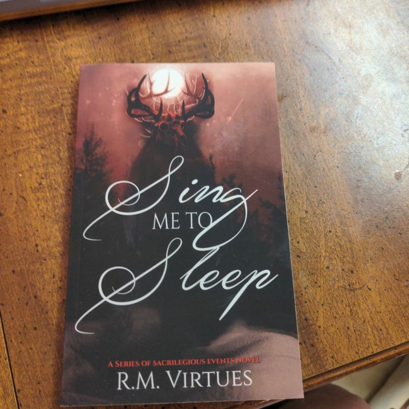 Sing Me to Sleep signed copy