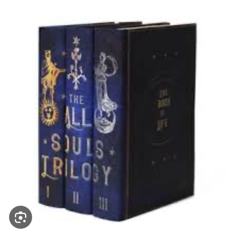 All Souls Trilogy DUST JACKETS