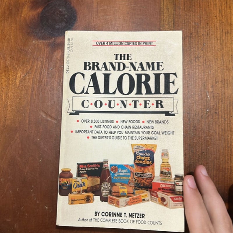 The Brand Name Calorie Counter