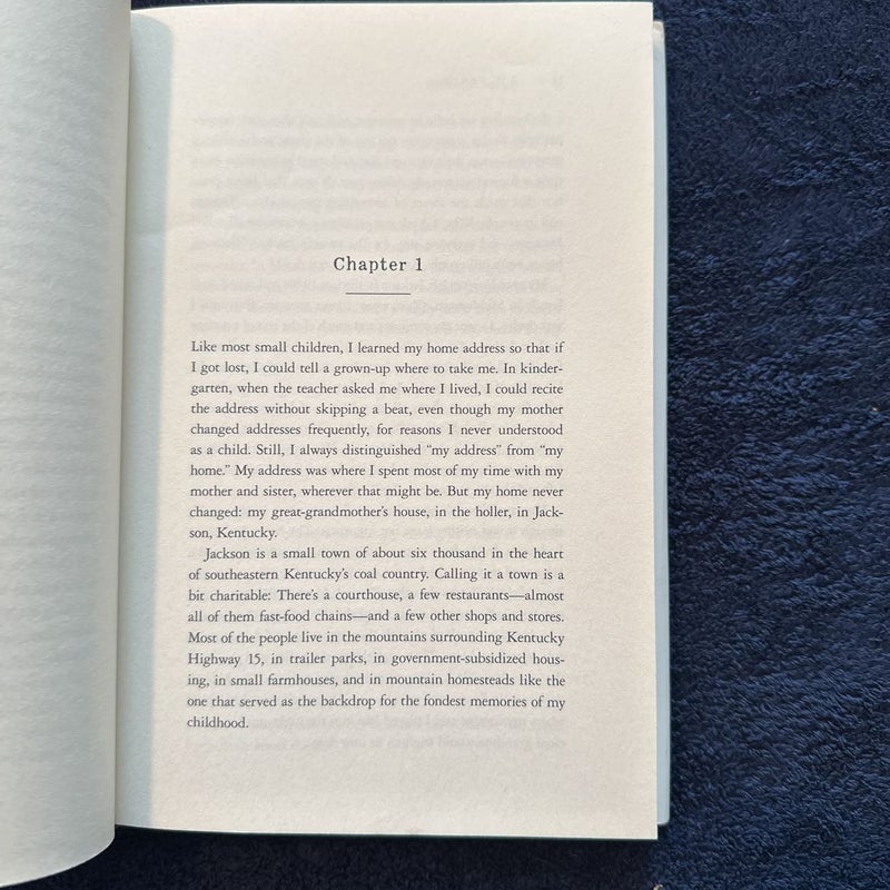 (First Edition) Hillbilly Elegy