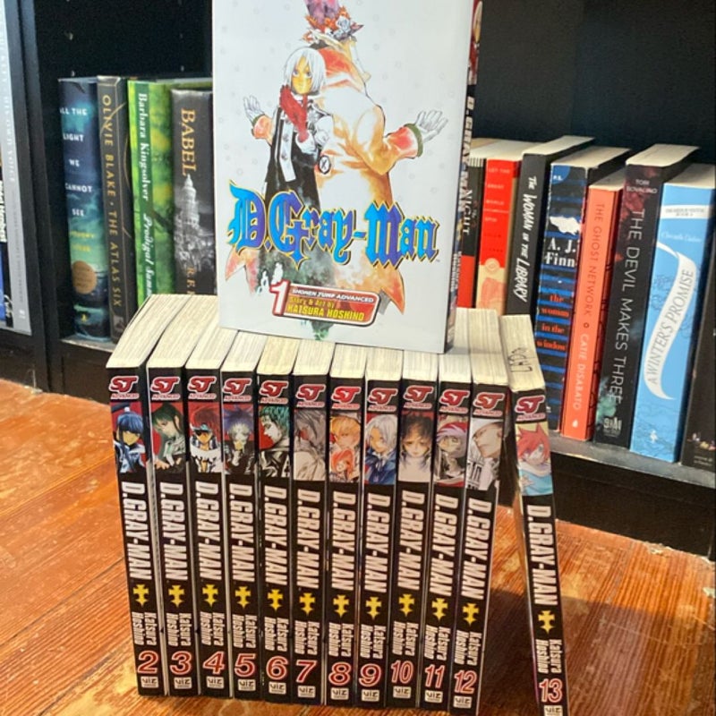 D. Gray-Man, Vol. 1-13 Bundle