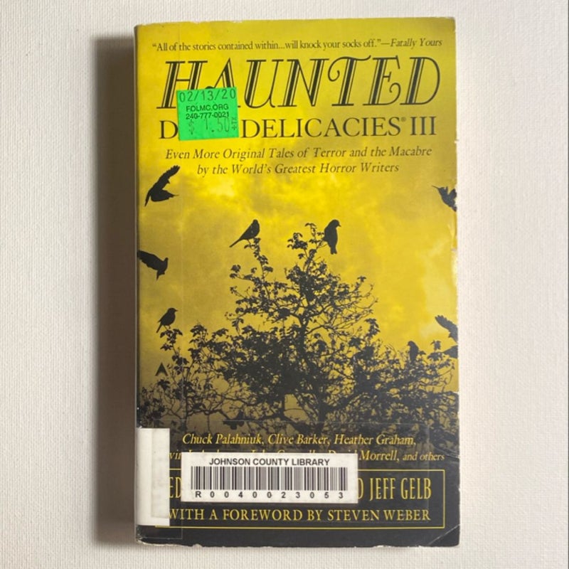 Dark Delicacies III by Del Howison, Paperback | Pangobooks