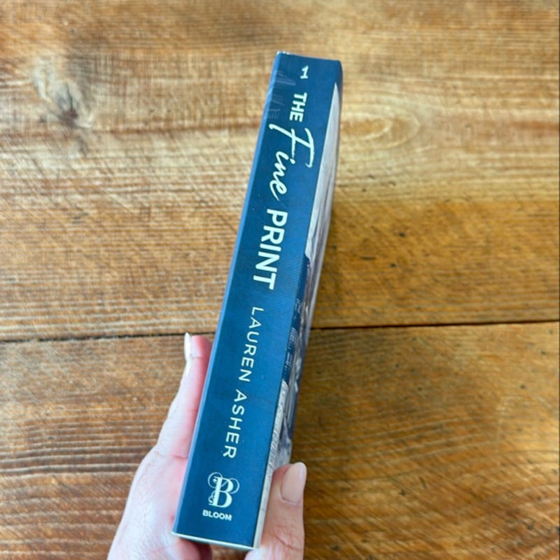 The Fine Print- signed edition 
