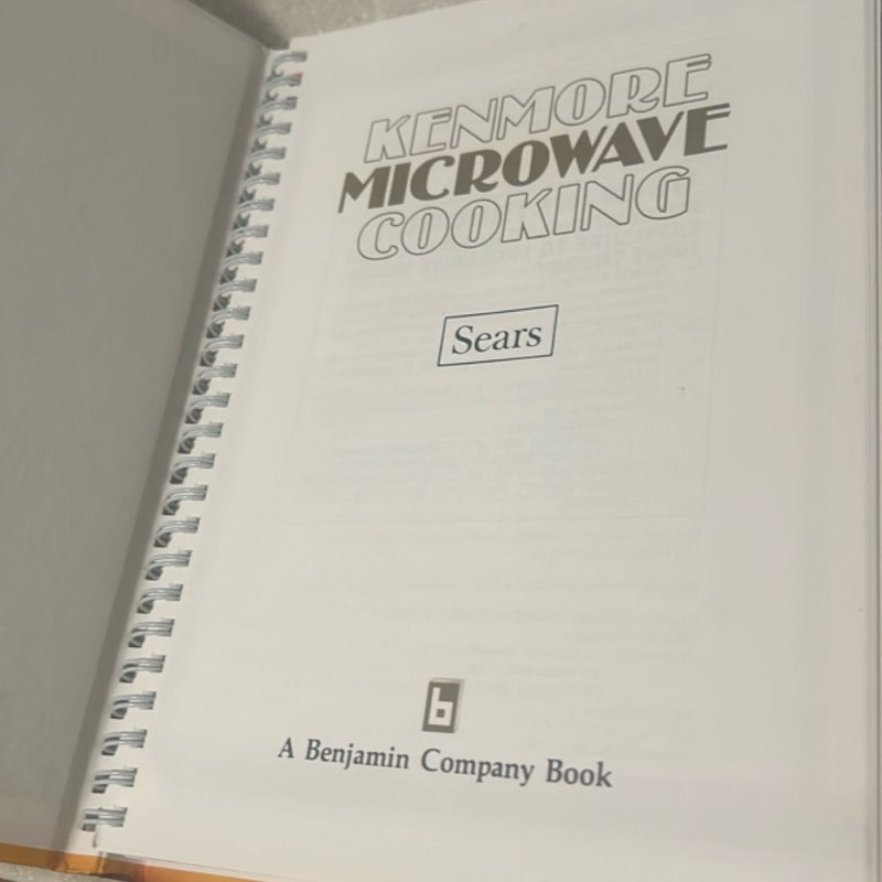 Kenmore Microwave Cooking