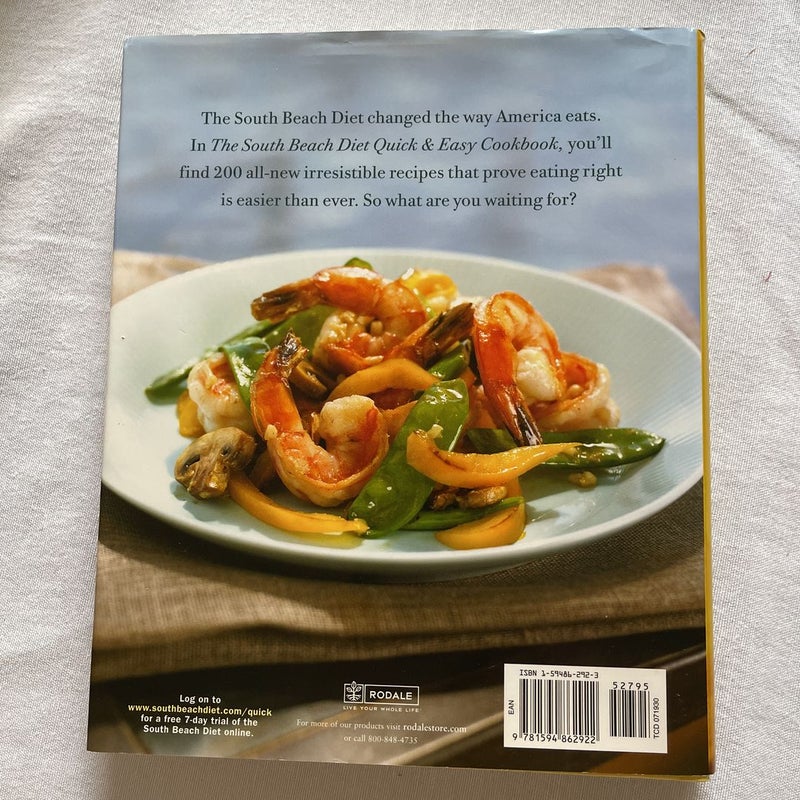 The South Beach Diet Quick and Easy Cookbook