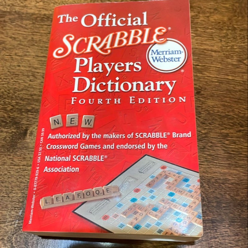 The Official Scrabble Players Dictionary