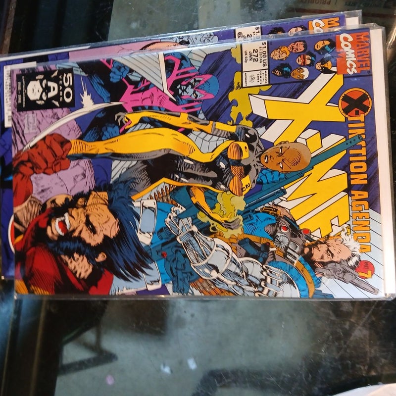 Uncanny X-MEN lot of 7