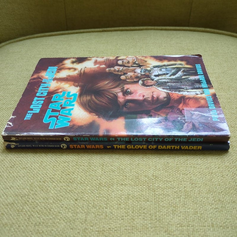 Vintage Star Wars Series: The Glove of Darth Vader #1 and The Lost City of the Jedi #2