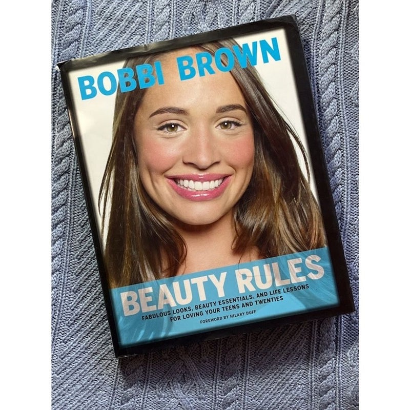 Bobbi Brown Beauty Rules First Edition 1st Printing Hardcover w/ Dust Jacket