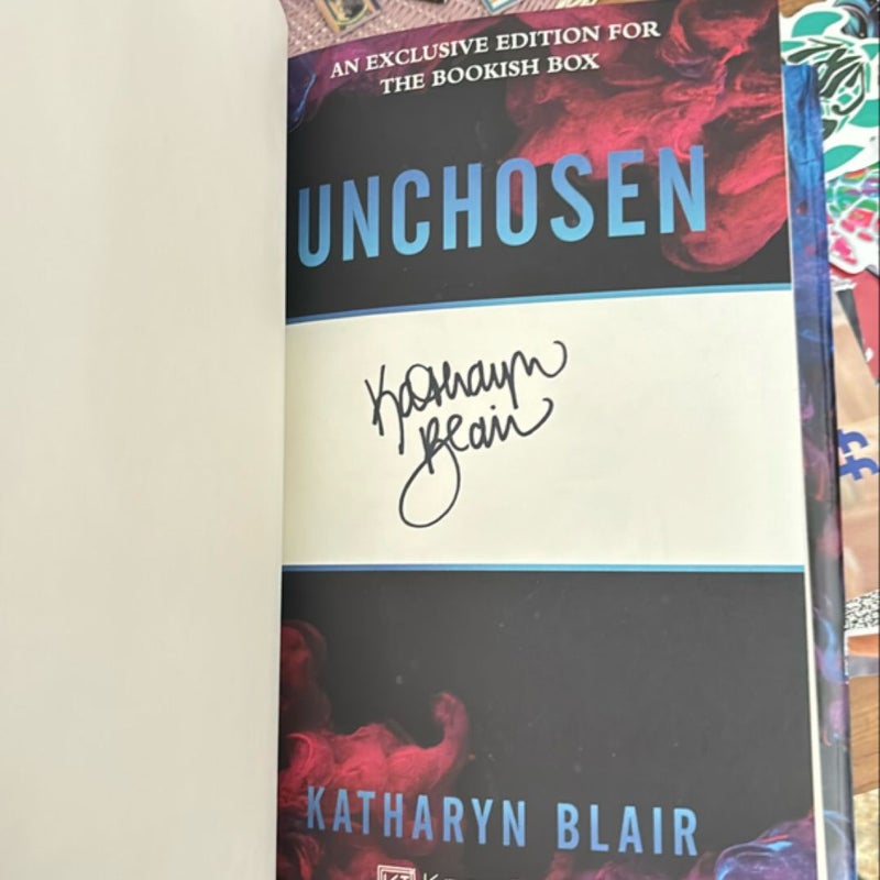 Unchosen (bookishbox) signed 