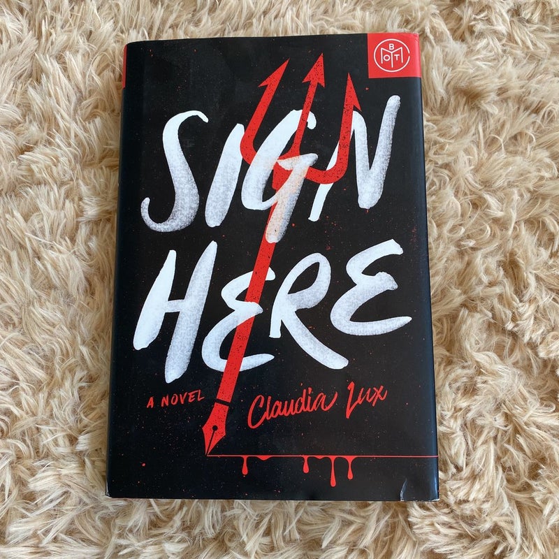 OUT NOW: Sign Here by Claudia Lux