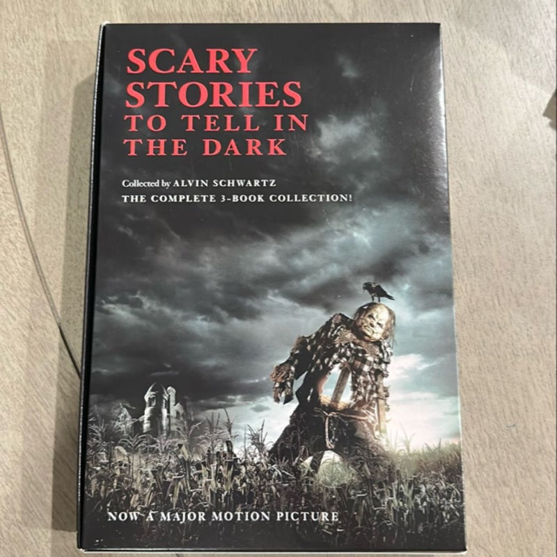 Scary Stories 3-Book Box Set Movie Tie-In Edition